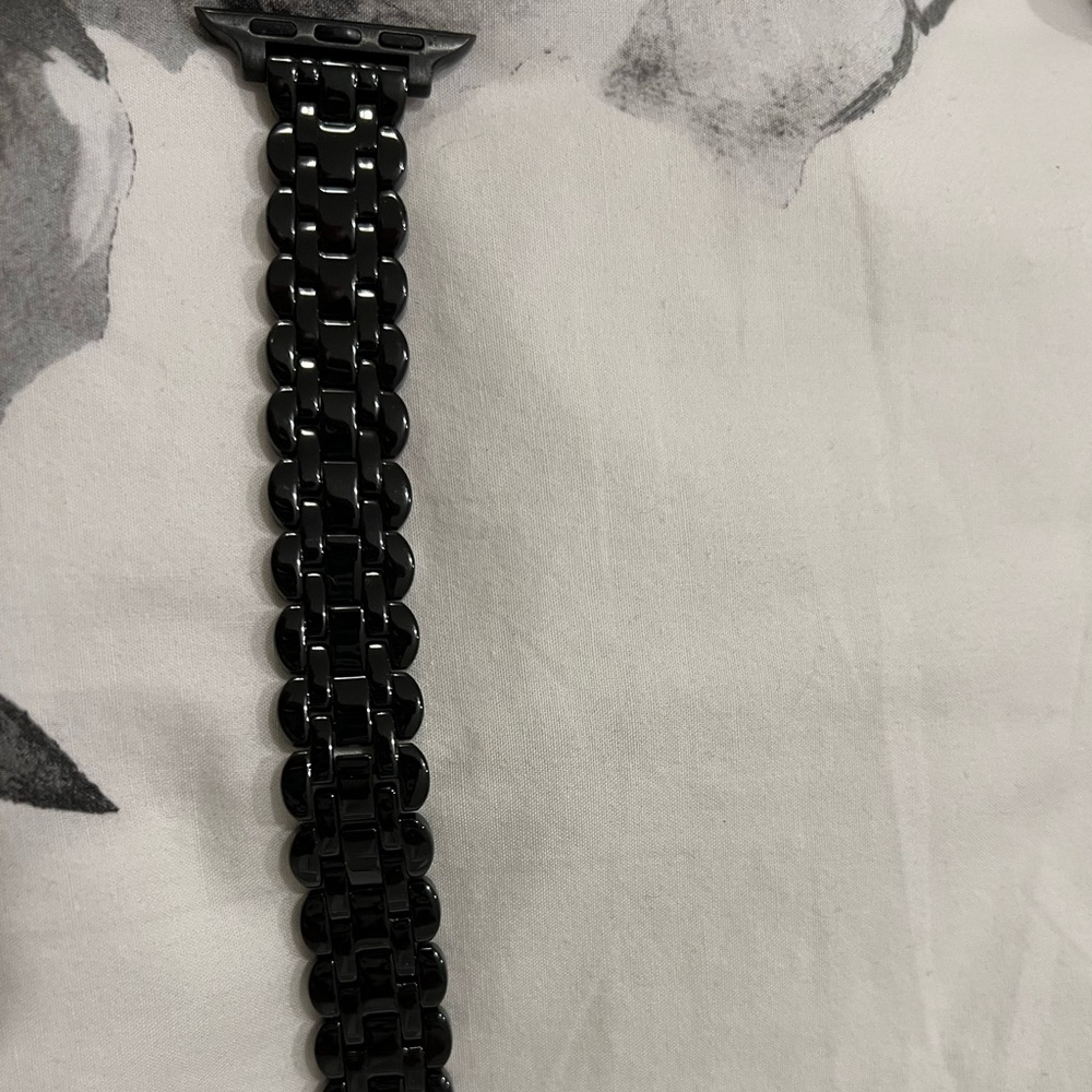 Kate spade black link adjustable Apple Watch band 38mm